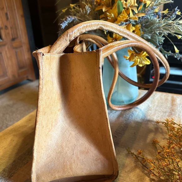 Classic Western Tooled Leather handbag by Force Ten EUC - Picture 3 of 13